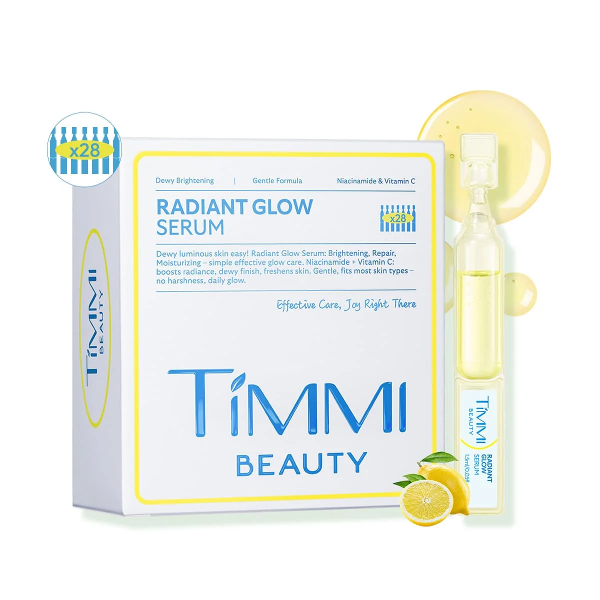 RADIANT GLOW SERUM - Box