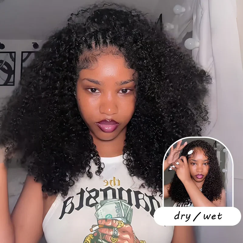3-in-1 Put On & Go Half Wigs | Glueless Invisible Drawstring Beginner Friendly